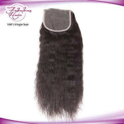 Wholesale Price Hair Lace Closure Kinky Straight Closure 5*5