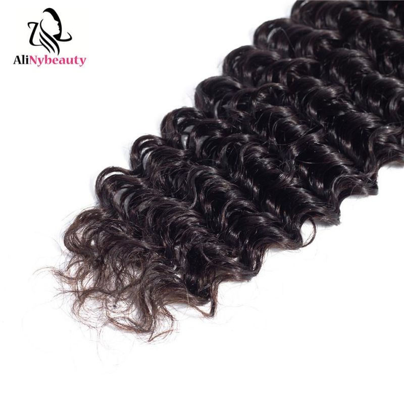 Alinybeauty Wholesale 100% Unprocessed Deep Wave Human Hair