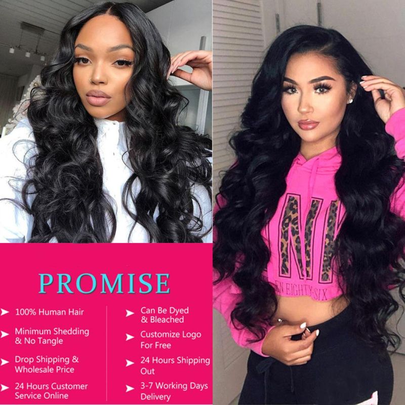 Loose Wave Bundles Brazilian Hair Weave Bundles Human Hair Bundles Natural Black Remy Hair Extensions