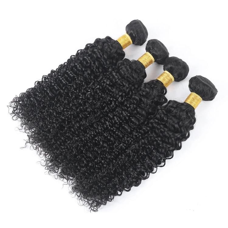 Non Remy Kinky Curly Human Hair Bundles Brazilian Hair Weaves Wholesale