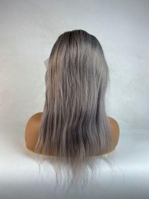 Highlight Body Wave Pre-Plucked 13X6 Lace Front Human Wigs for Women Ombre Blonde Remy Brazilian Hair