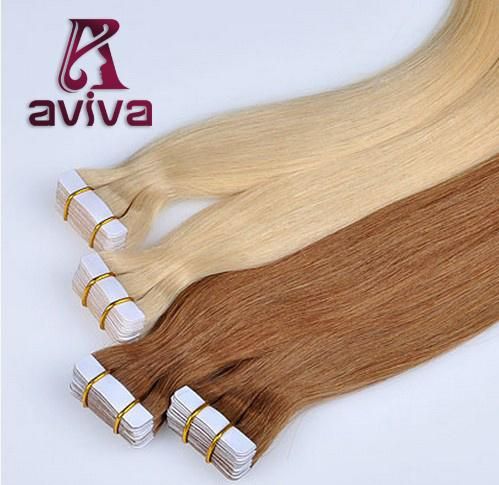 Wholesale Premium Quality Tape Hair Extension PU Tape in Human Hair Extension