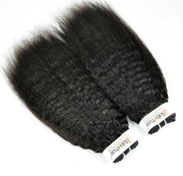 Peruvian Kinky Straight Unprocessed Virgin Hair for Retailers (Grade 9A)