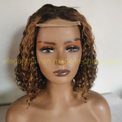 Curly Wig 13X4 Pre Plucked Lace Wigs 150% Density Peruvian Remy Lace Front Human Hair Wigs for Women Wholesale
