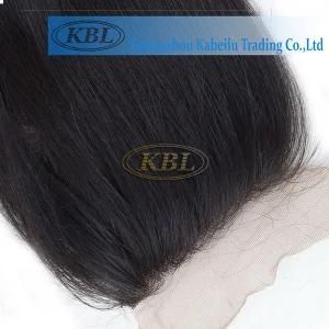 Brazilian Silk Closure Come with Baby Hair