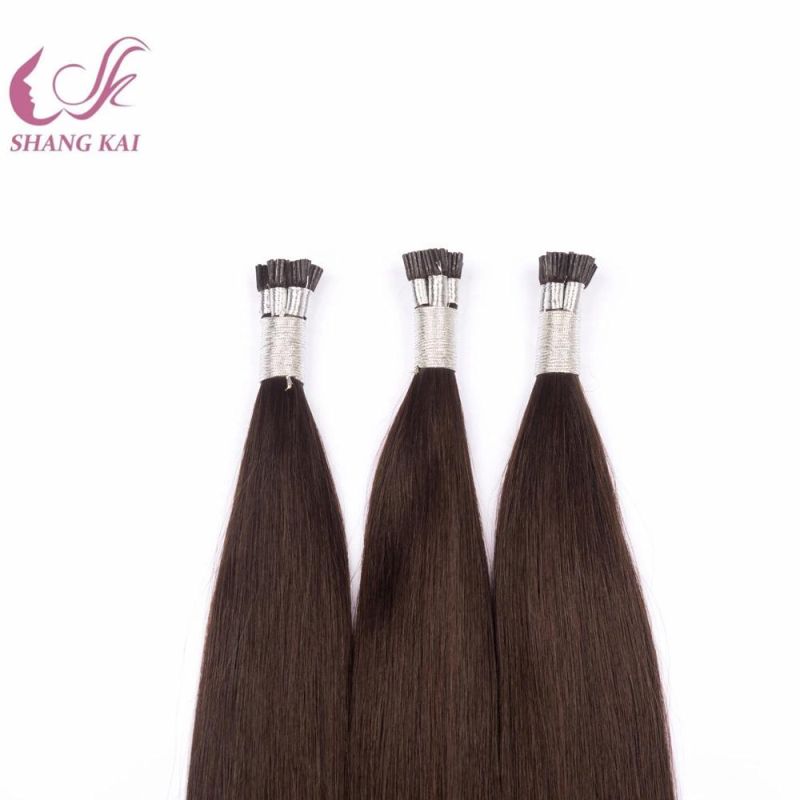 Prebonded Tiny Tip Double Drawn I Tip Hair Extensions Cheap Thick Full Cuticle Keratin Hair