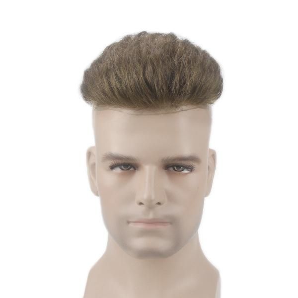 Ll182: Super Natural Looking Lift Injected Skin Base Men′s Hairpiece