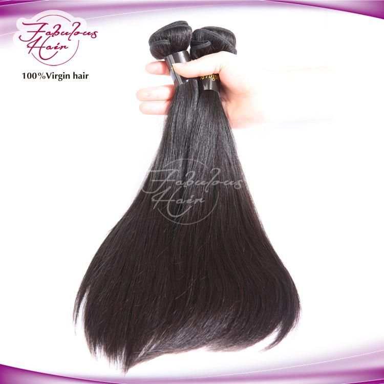 Virgin Human Hair Silky Straight Malaysian Hair Weft