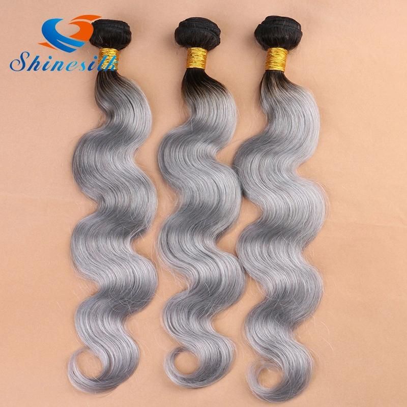 Peruvian Human Hair Body Wave Ombre Hair Extension