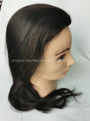 2022 Most Natural Growing Looking Silk Top Injected Lace Human Hairpieces Made of Remy Human Hair