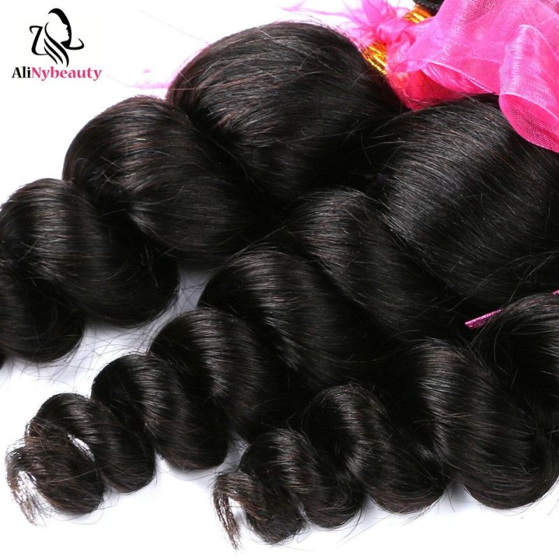 Unprocessed Double Drawn Raw Virgin Hair Brazilian Loose Wave