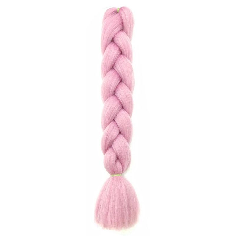 Kbeth All Colors in Stock 100g 24inch Ombre Africa Hair Extension Jumbo Braid Synthetic Good Quality Hair for White Woman in Stock