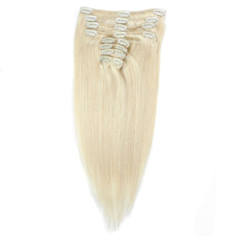 Full Set Thick Brazilian Clip in Hair Extensions
