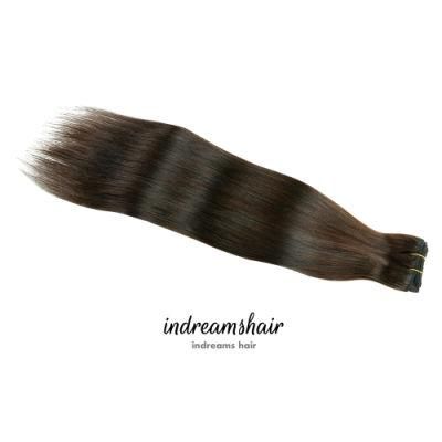 Human Virgin Remy Natural Unprocessed Double Drawn Aligned Hair Extensions Weaving