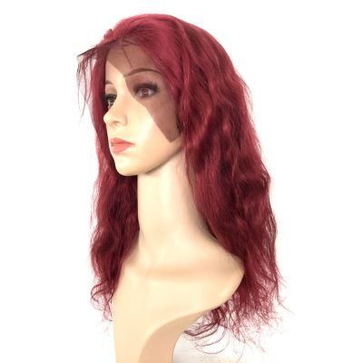 10A Brazilian Virgin Hair Frontl Lace Wig Human Hair Wig