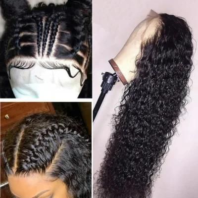 Hot Curly Human Hair Lace Front Wigs for Women with Baby Hair Brazilian Remy Hair Pre Plucked Middle Part Lace Front Wigs