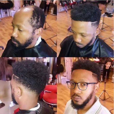 Kbeth Bald Men&prime;s Toupees 2021 Best Quality Custom Service Accept China Factory Supply Afro Short Human Hair Wigs Wholesale