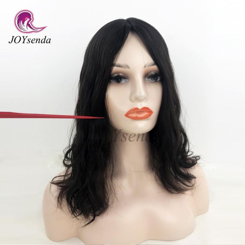 Wholesale Short Layer Long Hair Natural Wavy Unprocess Virgin European Hair Jewish Wigs Manufacturer/Kosher Wig Factory