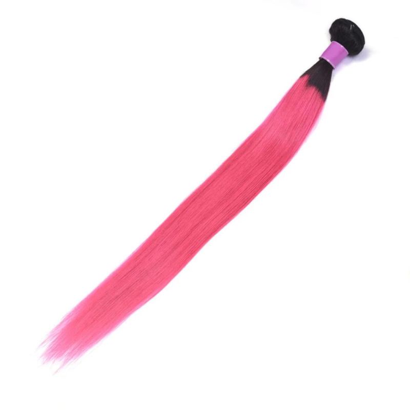 Red/Blue/Grey/Orange/613 Blonde Color Peruvian Straight Remy Hair Extensions Human Hair Bundles 10-30 Inches
