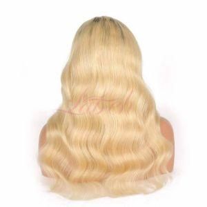 Ombre 1b/613 Blonde Full Lace Front Human Hair Wig
