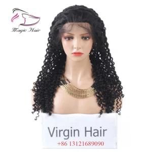 Kinky Curly Brazilian Remy Hair Human Hair Braid Hair Lace Front Wigs