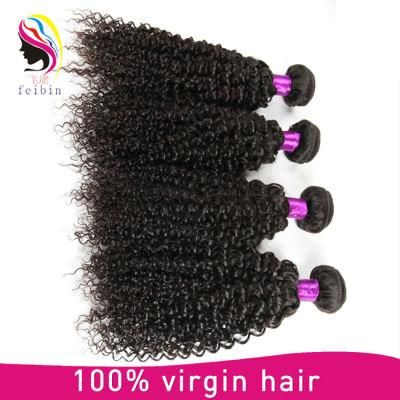 2018 Fashion 30 Inch Mongolian Kinky Wave Human Hair Extensions,