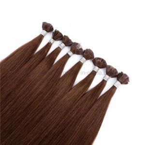 K. S Wigs European Virgin Remy Brazilian Natural Extensions Keratin Hair Human Hair