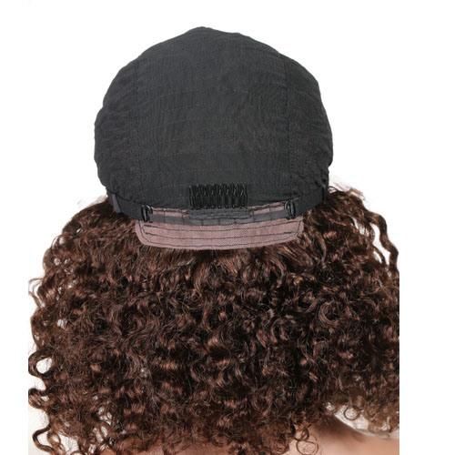 Afro Kinky Curly Lace Wig for African Americans 100% Brazilian Remy