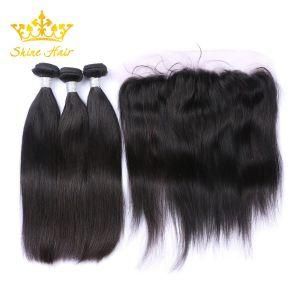 High Quality Human Brazilian Hair of Natural Color Straight Hair Bundle