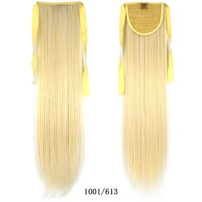 Wendyhair Drawstring Hair Ponytail Long Wrap Around Ponytail Synthetic Hair