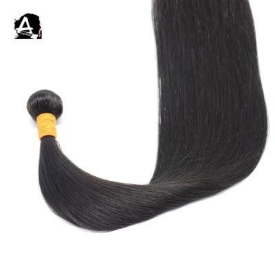 Angelbella Brazilian Human Hair 1b# Silky Straight Virgin Remy Hair Weft Bundles