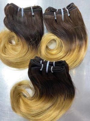 Virgin Cambodian Hair Ombre Human Hair 8 Inch Body Wave Bundles