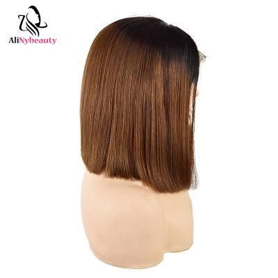 Wholesale Bob Wig Brazilian 100 Human Hair Lace Front Wig