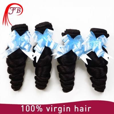 Unprocessed Cheap Human Hair Barzilian Virgin with Loose Wave