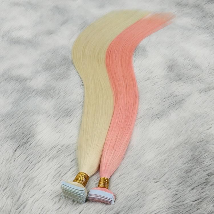Double Drawn Brazilian Custom Color Human Hair Extension Bundle