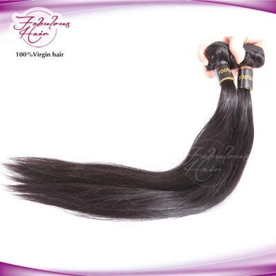 Top 100 % Unprocessed Indian Straight Raw Cuticle Aligned Hair Weaving