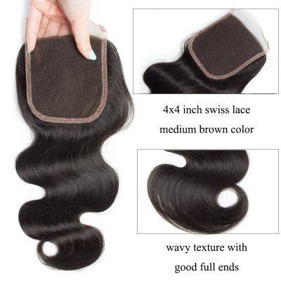 Kbeth Human Hair Toupees for Girls 18inch Closures Remy 4X4 Luxury Human Hand Work 5*5 Square Swiss Lace Frontal Toupees for American Market