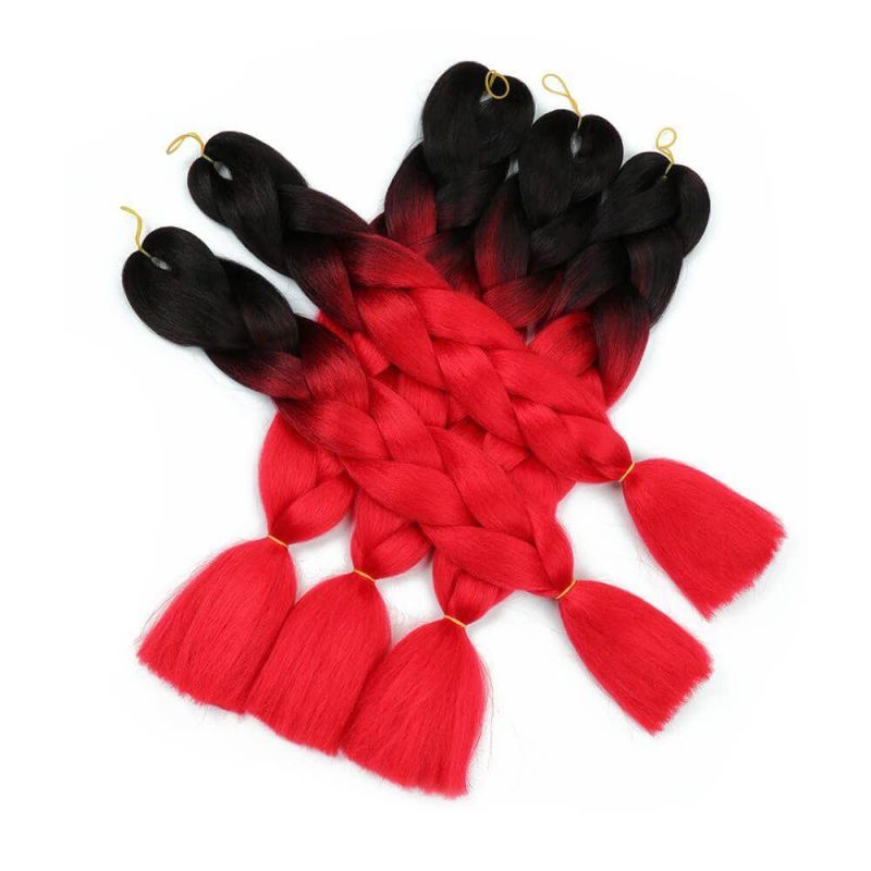 Best Selling High Temperature Synthetic Ombre Braids for Black Women