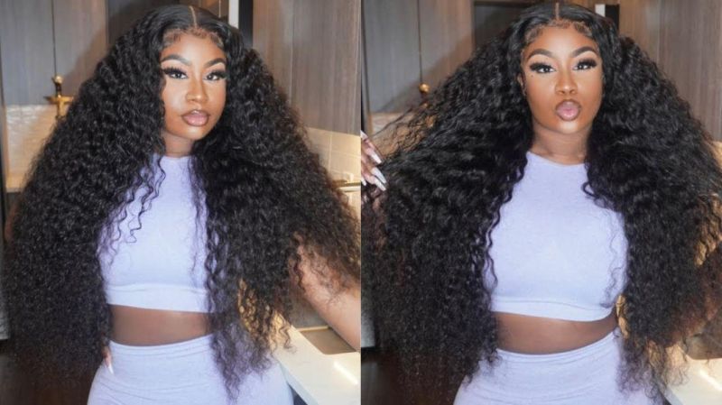 2022 Factory Wholesale Water Wave Lace Headband Wig