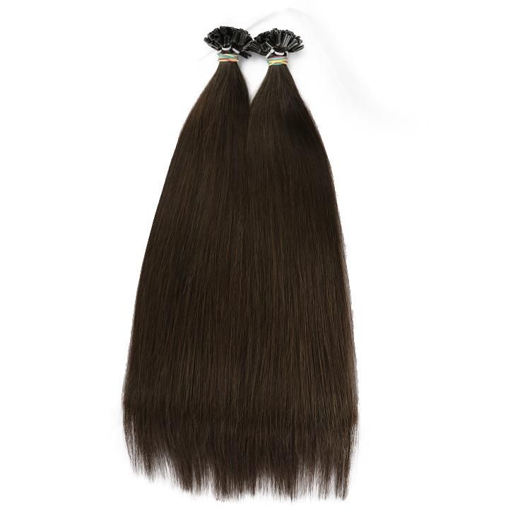 Unprocessed Cuticle Aligned Virgin 100 G Cambodian Human Hair U Tip Hair Extensions