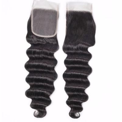 Malaysian Virgin Hair Weave Closures Hair Closure (4*4)