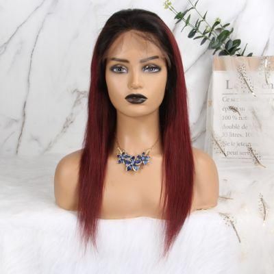 10A Grade 4X4 Closure HD Transparent Lace Front Virgin Human Hair Wig