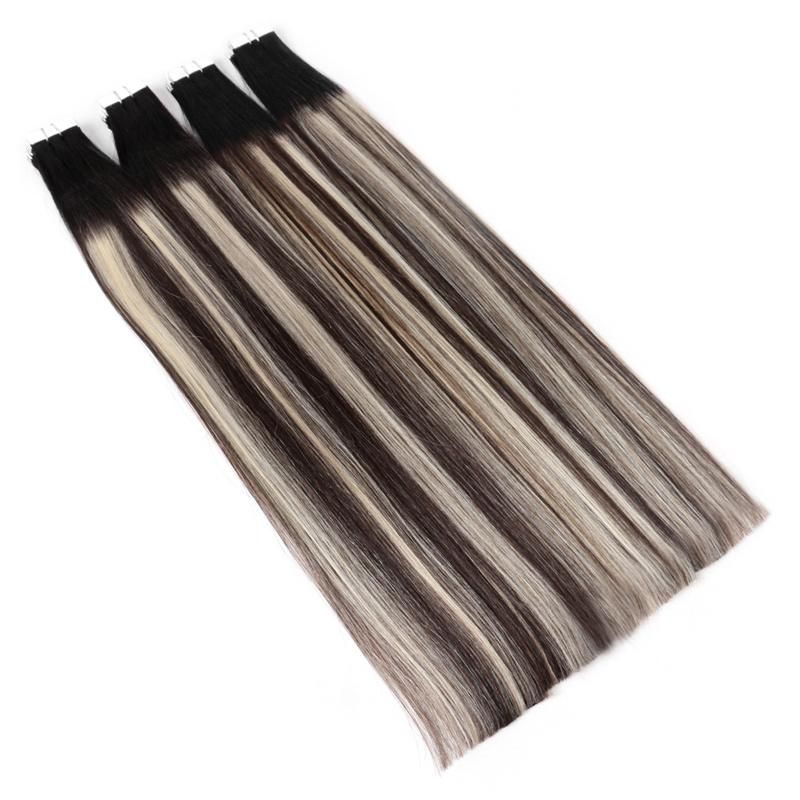 Popular Tangle Free No Shedding Double Drawn Remy Tape Hair Extension