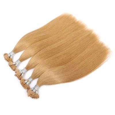 Tip Hair Extensions 22&quot; 26&quot; Machine Remy Hair Straight Capsules Keratin Fusion Hair Blonde