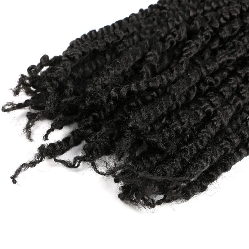 18inch 11stands/Pack Crochet Braids Hair Ombre Color Bomb Twist Braids Pre-Passion Twist Hair Extension