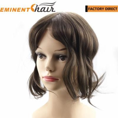 Custom Made Lace Front Hair Replacement Toupee for Women
