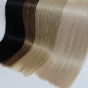 Wholesale Double Drawn Virgin 100% Remy Human Hair Weft