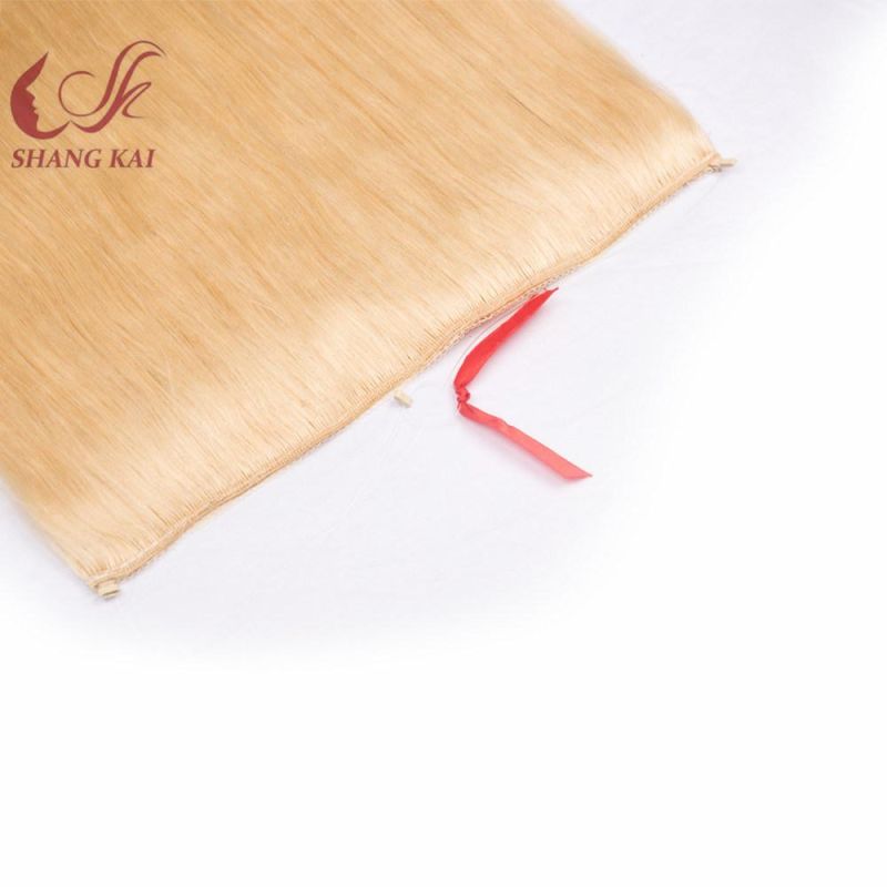 Popular Indian Remy Human Hair #613 Blond Lace Hair Extensions