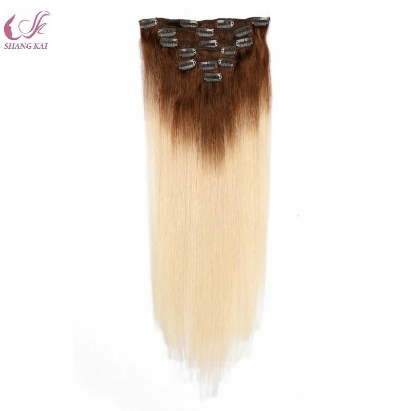 Beauty Brazilian Human Hair Extension Clip Hair Extension Brazilian Virgin Human Hair