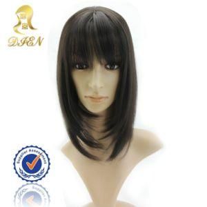 Factory Production Short Straight Virgin Hair Wig